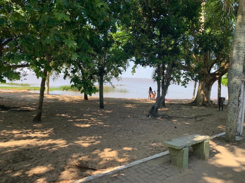 Apartamento Beira Da Praia Das Ondinas Sao Lourenco do Sul Exteriör bild